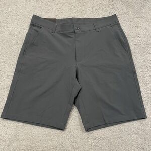 NWT Under Armour UA Golf Tech Shorts Mens 36 Gray 10" Inseam Polyester Wicking